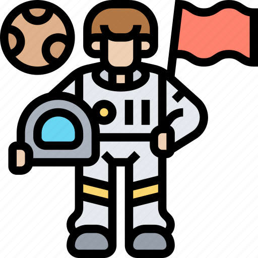 Spaceman, astronaut, cosmonaut, explore, scientist icon - Download on Iconfinder