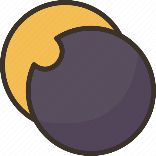 Solar, eclipse, lunar, sun, shadow icon - Download on Iconfinder