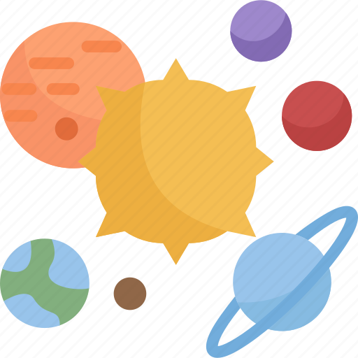 Solar, system, planet, orbit, space icon - Download on Iconfinder