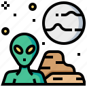 alien, character, extraterrestrial, humanoid, monster, space