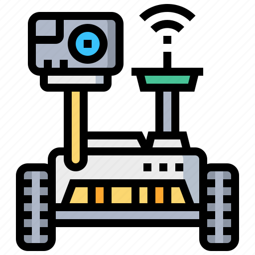 Isolated, robot, robotic, rover, space icon - Download on Iconfinder
