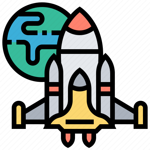 Astronaut, launch, rocket, shuttle, spaceship icon - Download on Iconfinder
