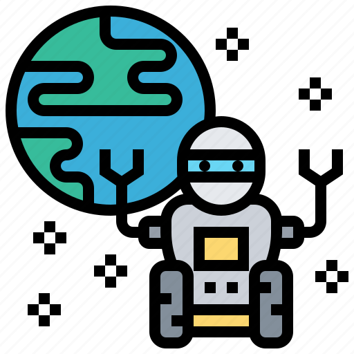 Explorer, planet, robot, rover, survey icon - Download on Iconfinder