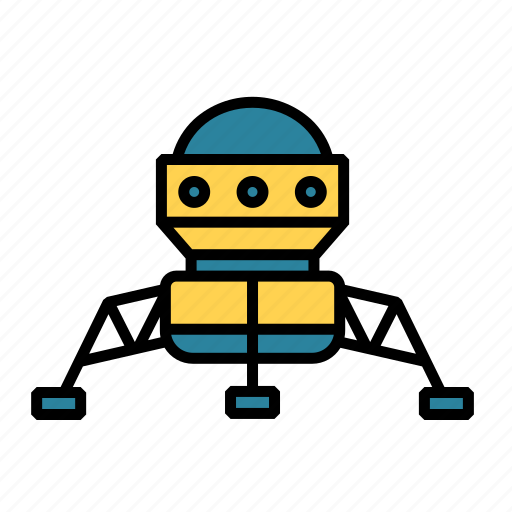 Space, astronomy, technology, explorer, robot, spaceship, planet icon - Download on Iconfinder