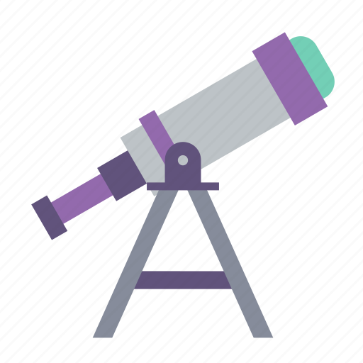 Space, astronomy, education, telescope, science, spyglass, vision icon - Download on Iconfinder