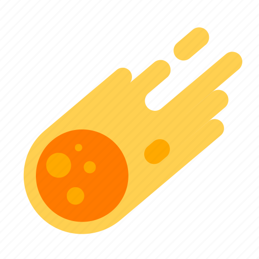 Space, astronomy, comet, meteor, asteroid, cosmos, meteorite icon - Download on Iconfinder