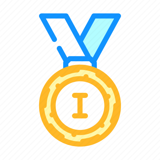 Medal, athlete, winner, award, sport, equipment icon - Download on Iconfinder