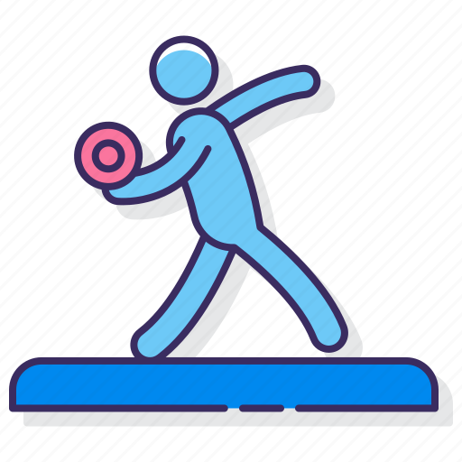Discuss, olympics, sport, throw icon - Download on Iconfinder