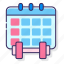 calendar, date, practice, schedule 