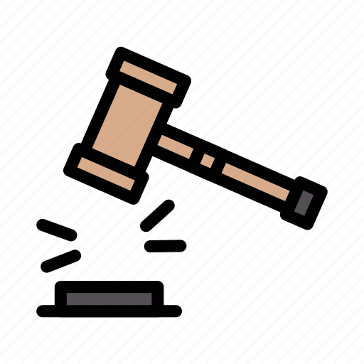 Bid, court, legal, gavel, auction icon - Download on Iconfinder