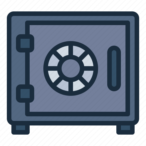 Deposit, auction, business, trade, safe box icon - Download on Iconfinder