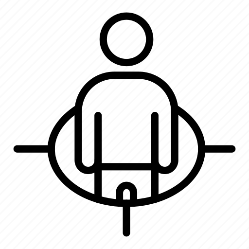 Business, figure, goal, human, man, stick, target icon - Download on Iconfinder