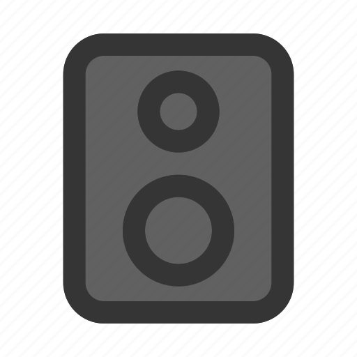 Speaker, sound, system, audio, subwoofer, electronics icon - Download on Iconfinder