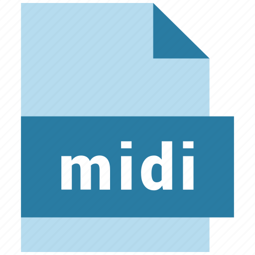 Audio file format, midi, mime type icon - Download on Iconfinder