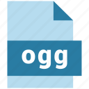 audio file format, documents, files, ogg
