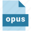 audio, audio file format, extension, file, format, hovytech, opus 