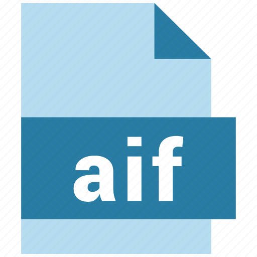 Aif, audio file format, extension, file format icon - Download on Iconfinder