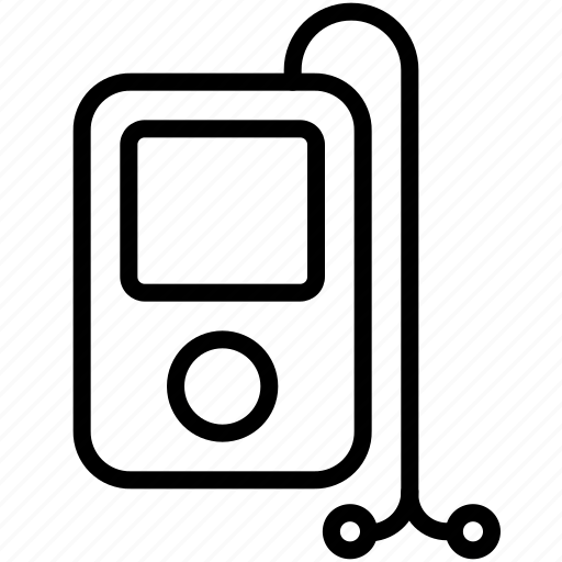 Audio, earphones, mp3, music, music player, portable, technology icon - Download on Iconfinder