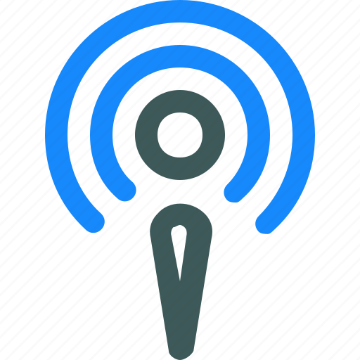 Podcast, radio, signal icon - Download on Iconfinder