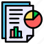 report, document, analytics, business, pie, chart 