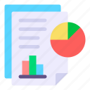 report, document, analytics, business, pie, chart