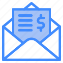 email, payment, mail, letter, invoice