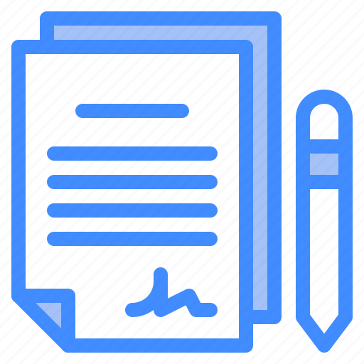 Contract, agreement, admission, signing, document icon - Download on Iconfinder