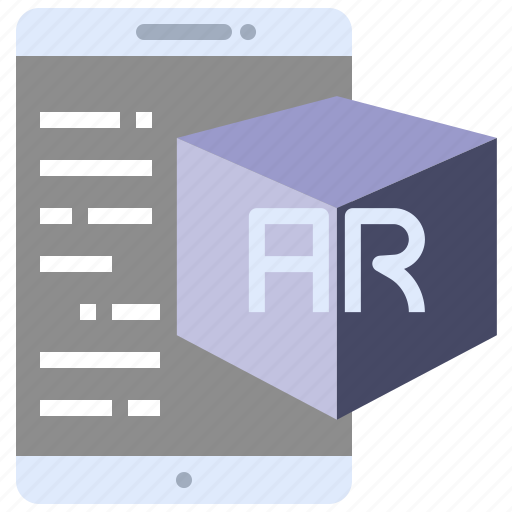 Ar, smartphone, device, scan, augmented, digital, reality icon - Download on Iconfinder