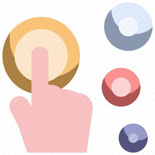 Button, press, hand, virtual, technology icon - Download on Iconfinder