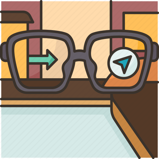 Glasses, augmented, reality, simulation, hardware icon - Download on Iconfinder