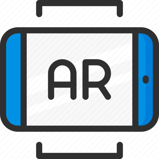 Ar, augmented, mobile, phone, reality, smartphone, virtual icon - Download on Iconfinder