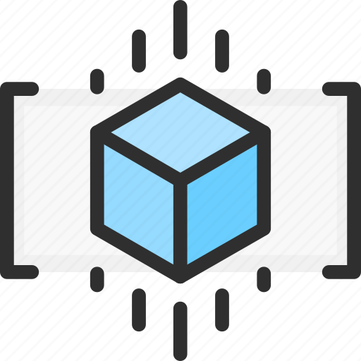 Ar, augmented, cube, hologram, isometric, reality, virtual icon - Download on Iconfinder