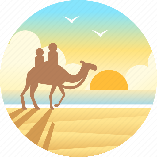 Australia, beach, broome, cable beach, camel, tourism icon - Download on Iconfinder