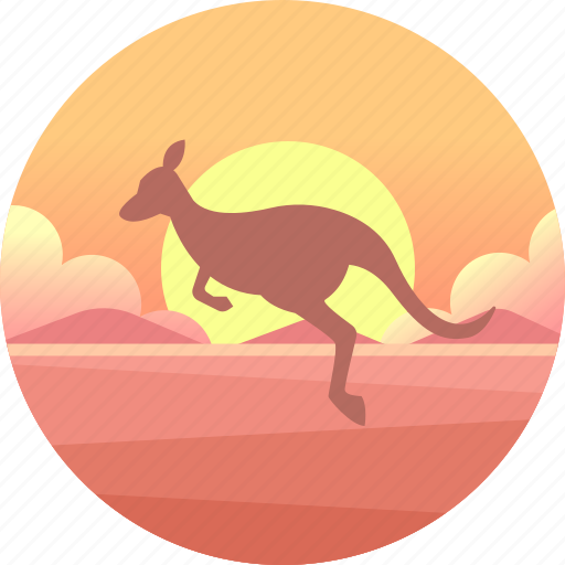 Animal, australia, kangaroo, marsupial, outback, wallaby, wildlife icon - Download on Iconfinder