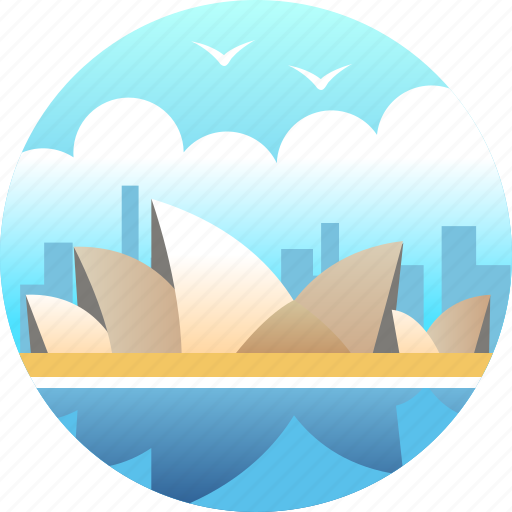 Architecture, australia, cityscape, landmark, opera house, sydney icon - Download on Iconfinder