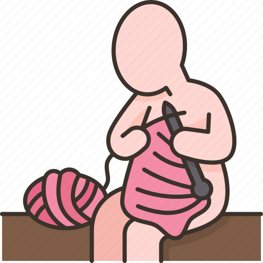 Knitting, skill, stimming, autism, therapy icon - Download on Iconfinder