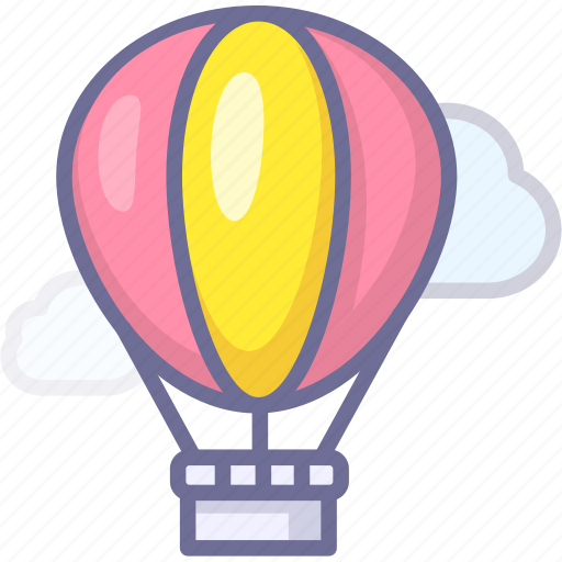 Fire, balloon, air, travel, vacation, trip, tourism icon - Download on Iconfinder