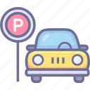 car park, parking lot, parking area, parking, car, auto, transportation, transport, vehicle