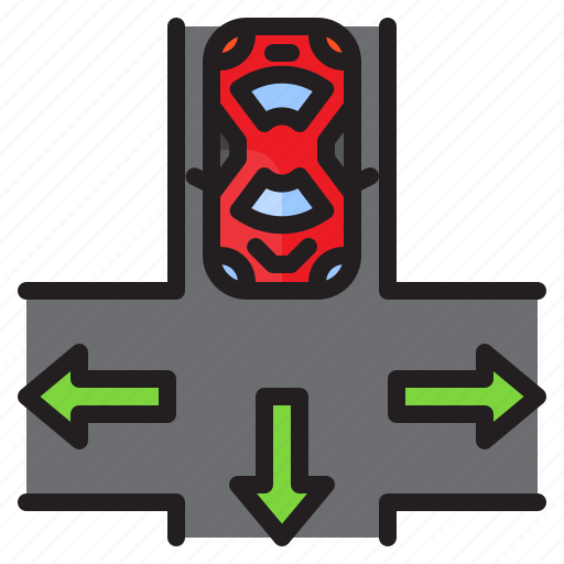 Automatic, car, automobile, direction, road, turn icon - Download on Iconfinder