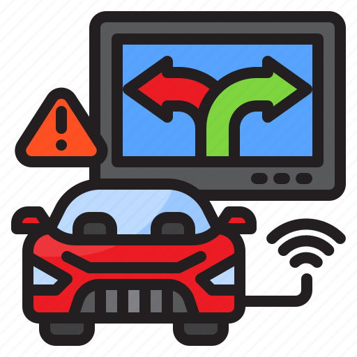 Automatic, car, warning, automobile, direction, emergency icon - Download on Iconfinder