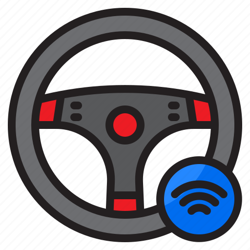 Autopilot, driving, automatic, car, dreiverless, autonomous icon - Download on Iconfinder