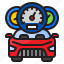 car, dashboard, speedometer, vehicle, automobile 
