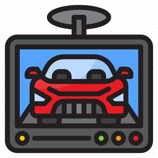 Car, screen, camera, video, record icon - Download on Iconfinder