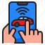 mobile, control, car, technology, application 