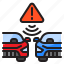 warning, autonomous, sensor, vehicle, safety 