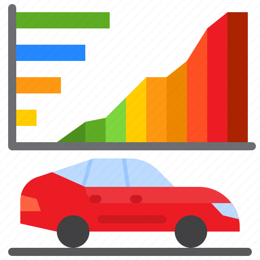 Automatic, car, smart, automobile, report, graph icon - Download on Iconfinder