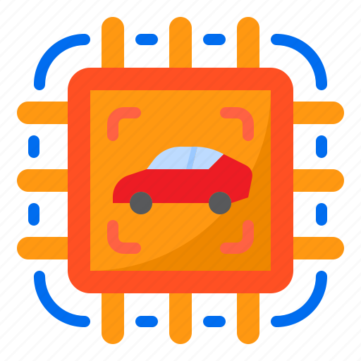 Cpu, car, processor, chip, technology icon - Download on Iconfinder