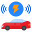 electric, car, smart, automatic, automobile, technology 