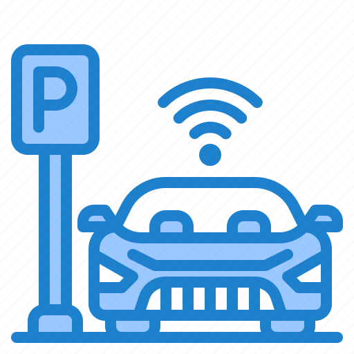 Automatic, car, autonomous, automobile, park icon - Download on Iconfinder