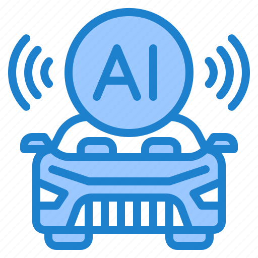Autonomous, intelligence, car, automatic, vehicle icon - Download on Iconfinder